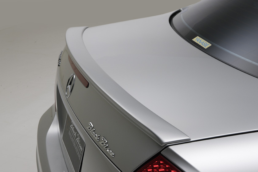 Mercedes W211 WALD Black Bison boot spoiler detail