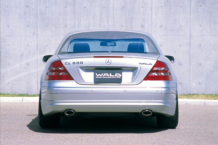 WALD Executive Line Mercedes-Benz CL-Class C215 pre-facelift rear view with twin tailpipes