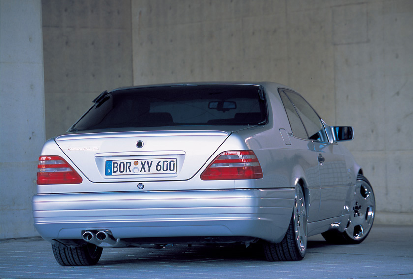 WALD Executive Line CL-Class C140 — rear three-quarter view with WALD rear styling and exhaust tailpipes