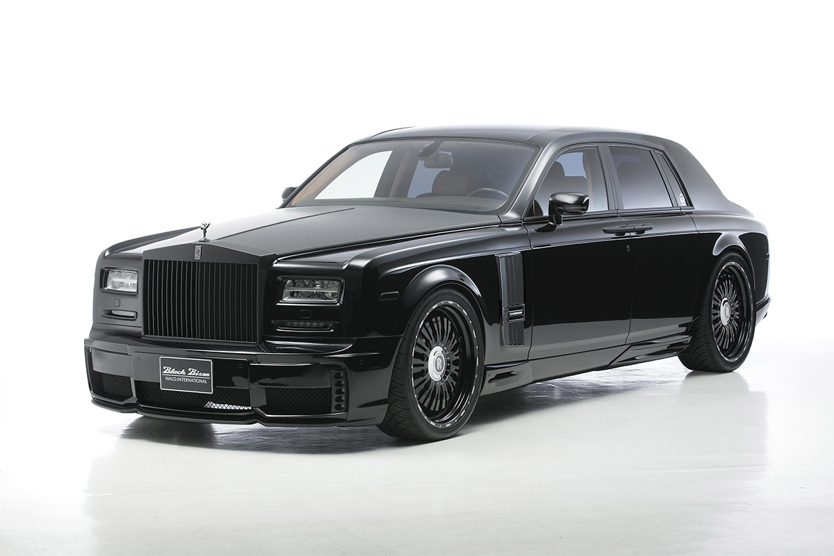 WALD Black Bison Edition Rolls-Royce Phantom 7 Series II body kit — front three-quarter view — Premier Auto Design