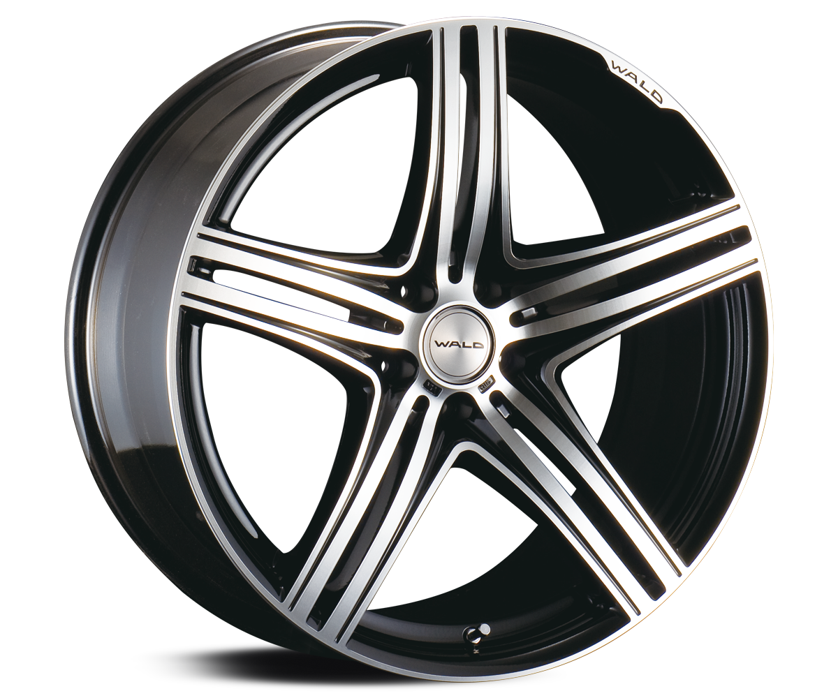 WALD MAHORA M11C 20 inch Black Polish 1-piece wheel