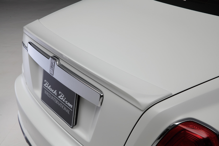 WALD Rolls-Royce Ghost boot spoiler detail — Premier Auto Design UK and Europe