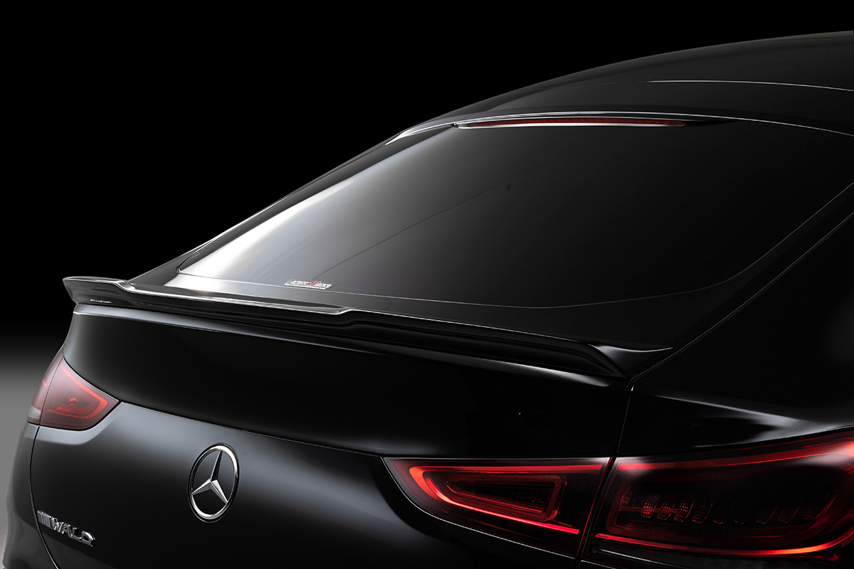 WALD Black Bison GLE Coupe C167 rear tailgate spoiler detail